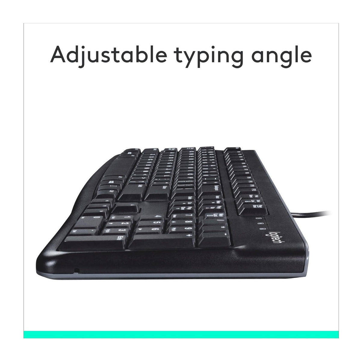 Logitech K120 Full Size Wired USB Plug and Play Keyboard