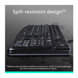 Logitech K120 Full Size Wired USB Plug and Play Keyboard