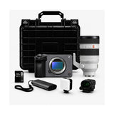 Sony FX5 Cinema Camera with 50-150mm F2 Zoom Lens, Detachable Viewfinder, and Accessories