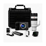 Sony FX5 Cinema Camera with 70-200mm F2.8 Zoom Lens, Detachable Viewfinder, and Accessories