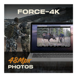 Spypoint FORCE-4K 40MP Trail Camera (6 Pack) Bundle with Solar Panel and Card Reader