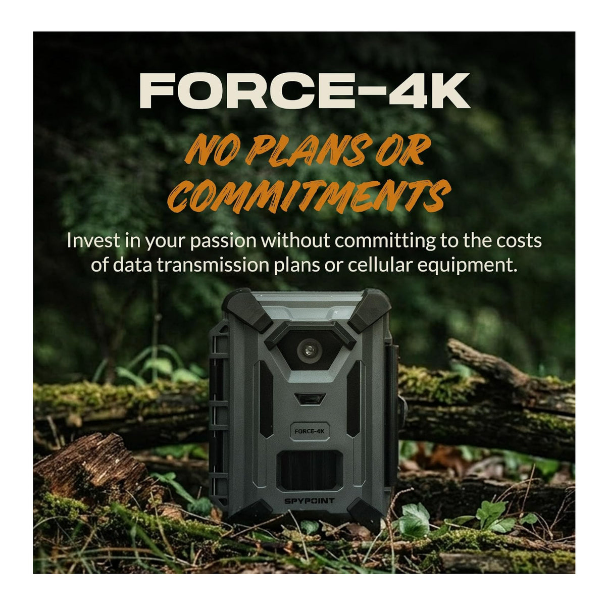 Spypoint FORCE-4K 40MP Trail Camera (6 Pack) Bundle with Solar Panel and Card Reader