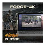 Spypoint FORCE-4K 40MP Trail Camera (10 Pack) Bundle with Solar Panel and Card Reader