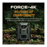 Spypoint FORCE-4K 40MP Trail Camera (10 Pack) Bundle with Solar Panel and Card Reader