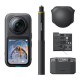 Insta360 X6 360° 8K 120MP Action Camera Essentials Bundle (Midnight Black)