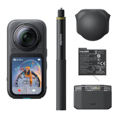 Insta360 X6 360° 8K 120MP Action Camera Essentials Bundle (Midnight Black)