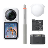 Insta360 X6 360° 8K 120MP Action Camera Essentials Bundle (Arctic White)