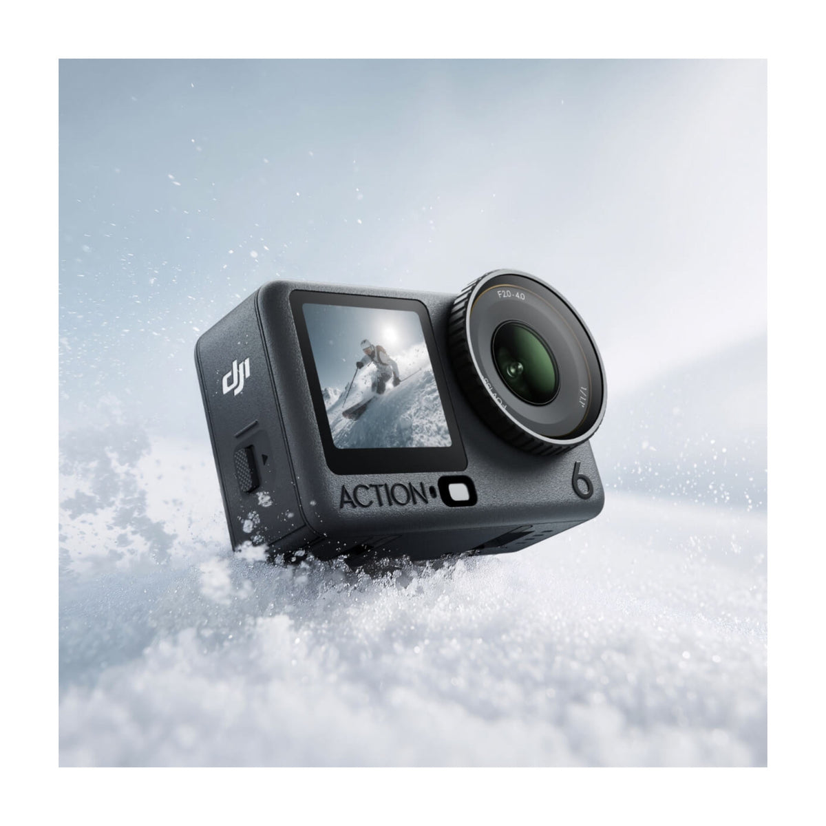 DJI Osmo Action 6 8K Waterproof Action Camera Adventure Combo with Batteries and Accessories