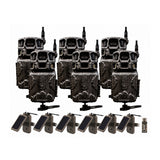 Stealth Cam Revolver Pro 3.0 360-Degree Cellular Trail Camera with Solar Battery Pack (Bundle)