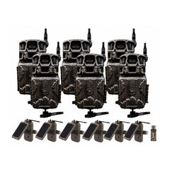 Stealth Cam Revolver Pro 3.0 360-Degree Cellular Trail Camera with Solar Battery Pack (Bundle)
