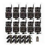 Stealth Cam Revolver Pro 3.0 360-Degree Cellular Trail Camera with Solar Battery (Bundle)