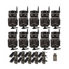 Stealth Cam Revolver Pro 3.0 360-Degree Cellular Trail Camera with Solar Battery (Bundle)