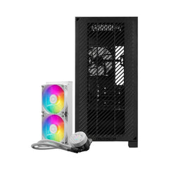 Cooler Master Elite 301 Lite Mini Tower PC Case Bundle with MasterLiquid 240L ARGB Liquid Cooler