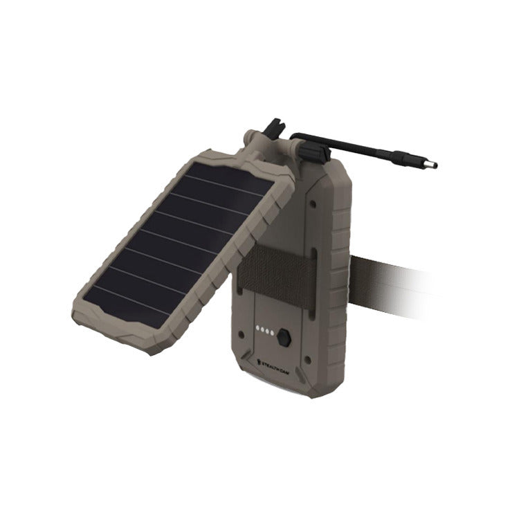 Stealth Cam Revolver Pro 3.0 360-Degree Cellular Trail Camera with Solar Battery Bundle
