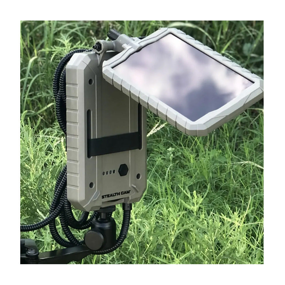 Stealth Cam Revolver Pro 3.0 360-Degree Cellular Trail Camera with Solar Battery Bundle