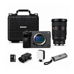 Sony FX5 Cinema Camera with 24-70mm f/2.8 GM II Lens and Accessories Bundle
