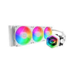Cooler Master 360 Core II ARGB CPU Liquid Cooler (Infinity Mirror White)