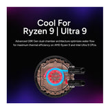 Cooler Master 360 Core II ARGB CPU Liquid Cooler (Infinity Mirror White)