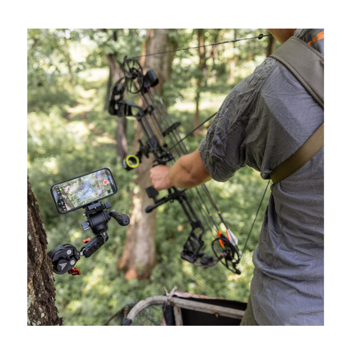Painted Arrow Micro Elite Kit with Micro Arm, MAG-PRO Head, Fluid Head, and Tree-Peg Adapter