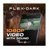 Spypoint FLEX DARK 40MP Cellular Trail Camera (2-Pack) Bundle with Solar Panels and Card Reader