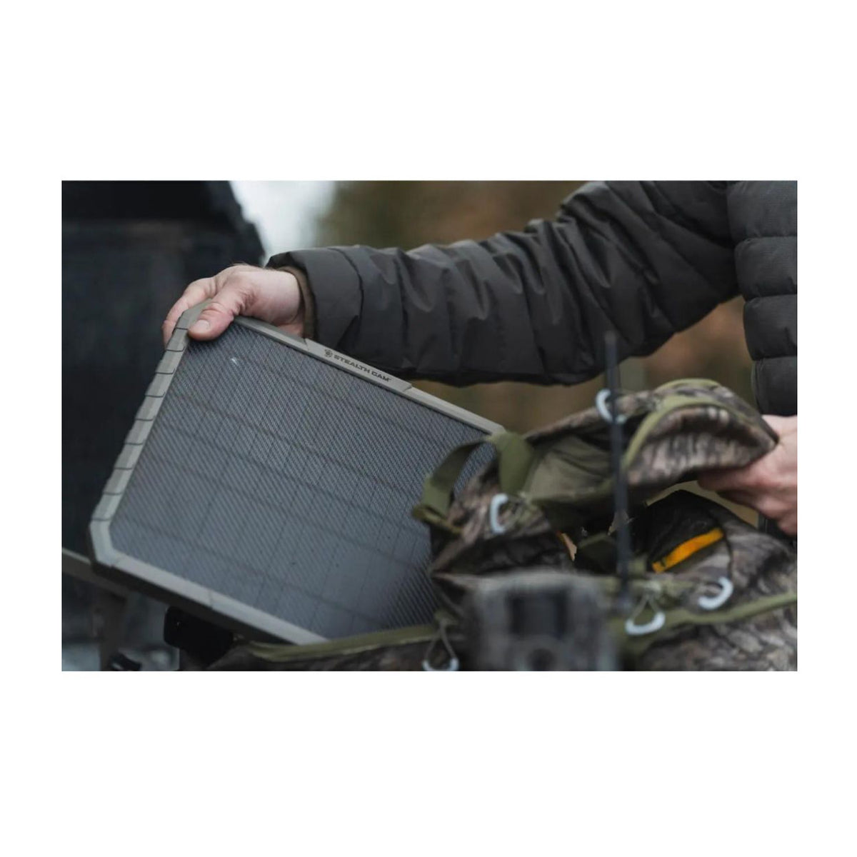 Stealth Cam Revolver Pro 3.0 360 Cellular Trail Camera Bundle with Solar Battery Pack & Card Reader