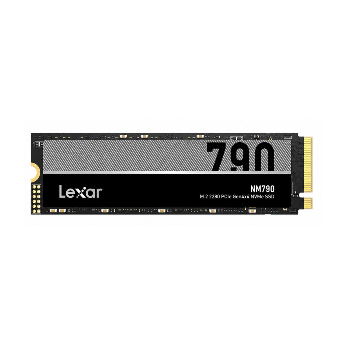 Lexar 2TB NM790 M.2 2280 PCIe Gen 4x4 NVMe Solid State Drive with Up to 7400MB/s Read Speeds