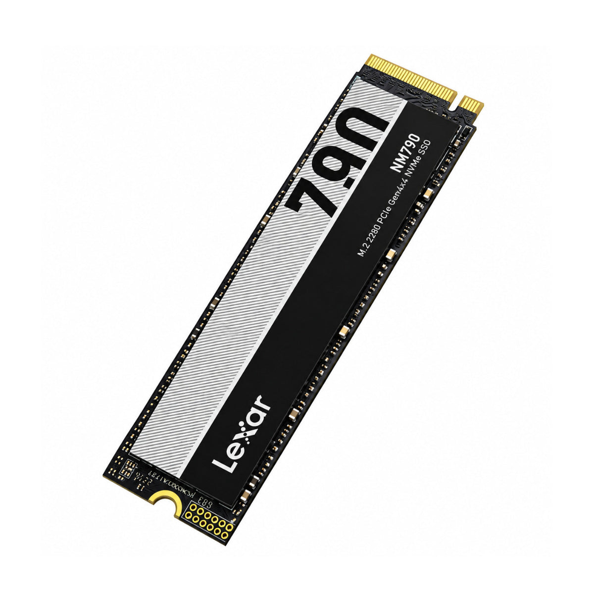 Lexar 2TB NM790 M.2 2280 PCIe Gen 4x4 NVMe Solid State Drive with Up to 7400MB/s Read Speeds