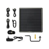 Spypoint FLEX DARK 40MP Cellular Trail Camera Bundle with Solar Panel and Card Reader