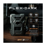 Spypoint FLEX DARK 40MP Cellular Trail Camera (4-Pack) Bundle with Solar Panels and Card Reader