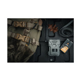 Spypoint FLEX DARK 40MP Cellular Gray Trail Camera Bundle with Solar Panel and Card Reader
