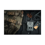 Spypoint FLEX DARK 40MP Cellular Gray Trail Camera (6-Pack) Bundle with Solar Panels and Card Reader