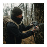 Spypoint FLEX DARK 40MP Cellular Gray Trail Camera (6-Pack) Bundle with Solar Panels and Card Reader