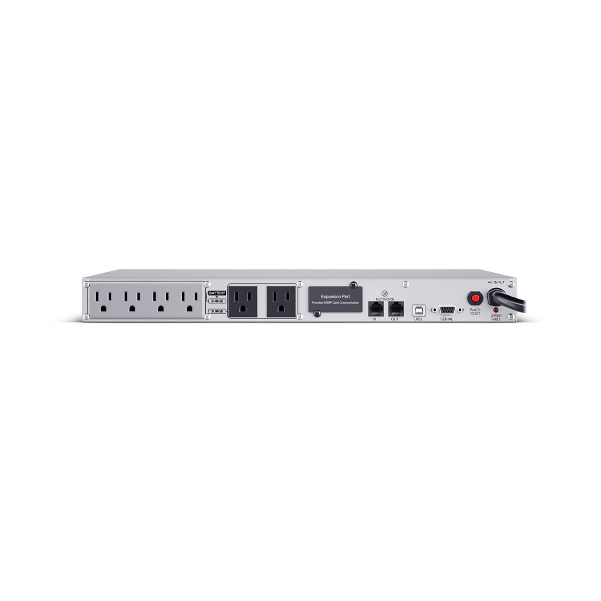 CyberPower CP1000PFCRM1U 1000VA/600W 1U Sinewave Rackmount UPS with Automatic Voltage Regulation