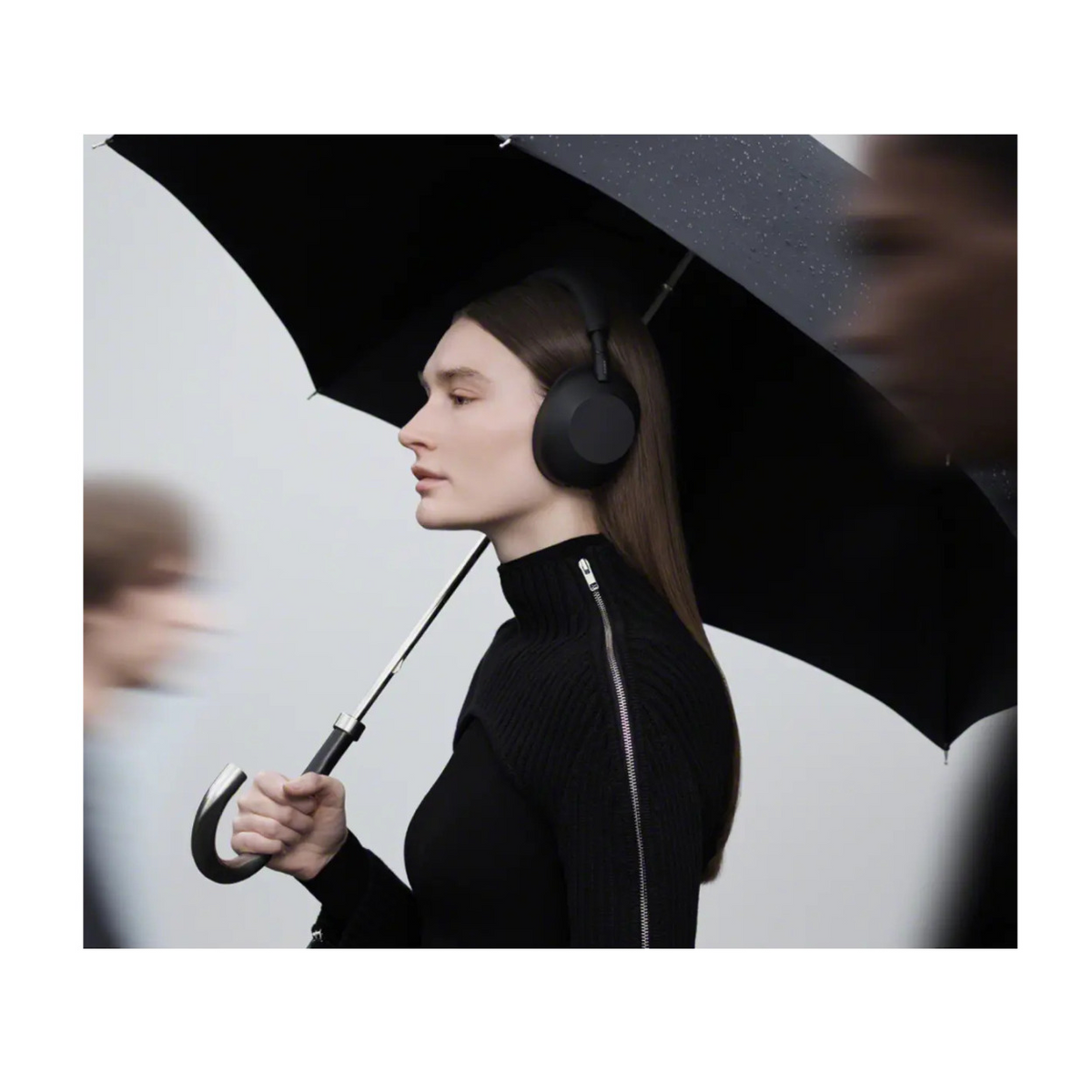 Sony WH-1000XM6 Black Wireless Noise-Canceling Headphones Bundle with Truly Wireless Black Earbuds