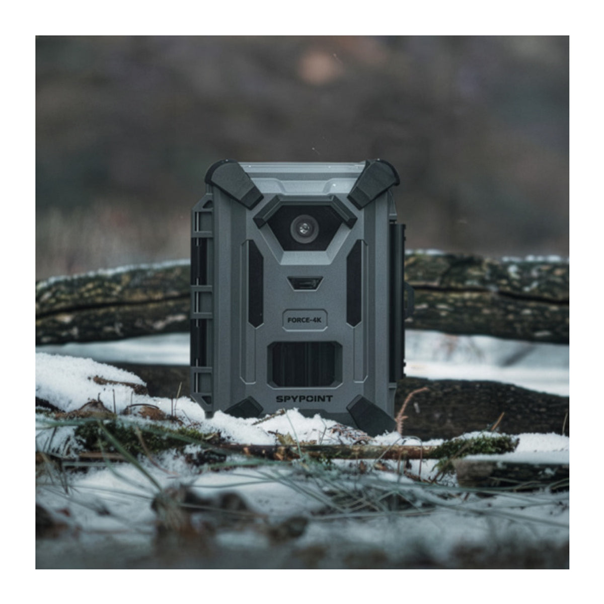 Spypoint FORCE-4K 40MP Trail Camera with SPLB-10 Compact Solar Panel Bundle