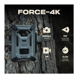 Spypoint FORCE-4K 40MP Trail Camera with SPLB-10 Compact Solar Panel Bundle
