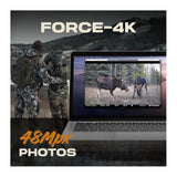 Spypoint FORCE-4K 40MP Trail Camera with SPLB-10 Compact Solar Panel Bundle