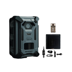 Spypoint FORCE-4K 40MP Trail Camera with SPLB-10 Solar Panel Bundle