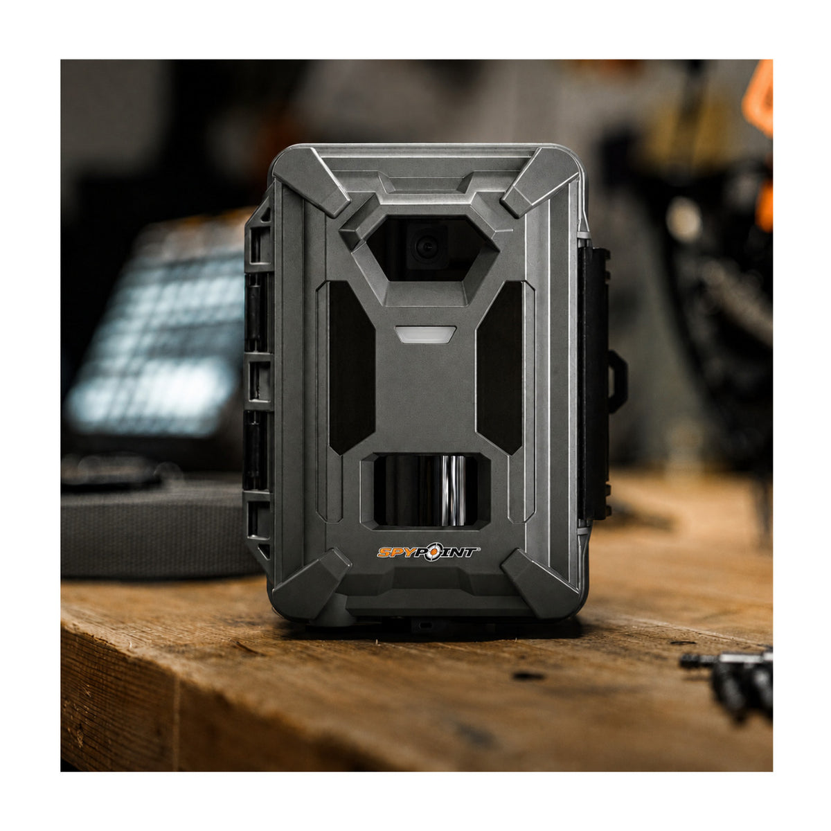 Spypoint FORCE-24 2K Non-Cellular Trail Camera Bundle with Solar Panel and High-Speed Card Reader