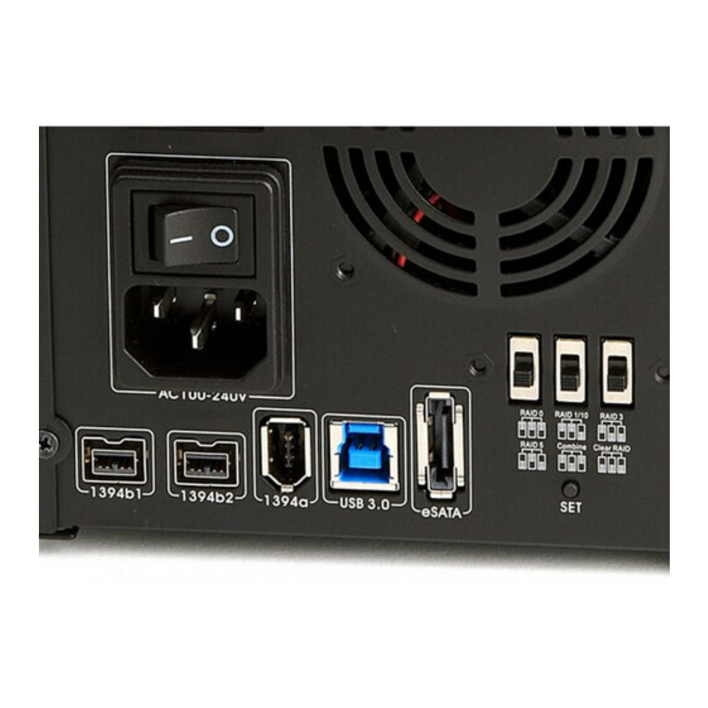 Oyen Digital Mobius 100TB 5 Bay FireWire 800 eSATA USB 3.0 RAID Hard Drive Array