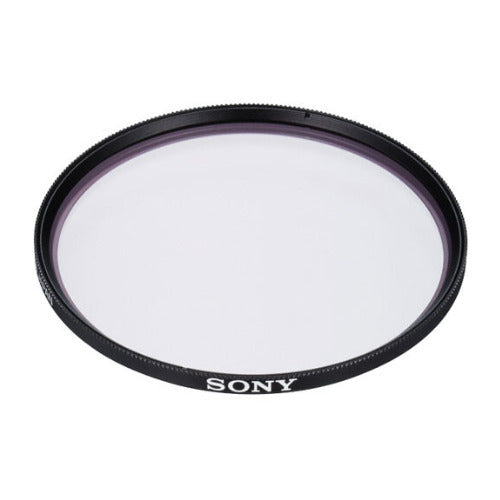Sony 49 mm Clear Multi Coated Protective Lens Filter with Aluminum Filter Ring
