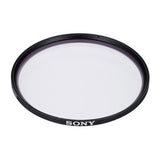 Sony 49 mm Clear Multi Coated Protective Lens Filter with Aluminum Filter Ring