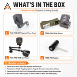 Painted Arrow MAG-PRO ARM Magnetic Phone Mount Bundle with Accessories