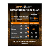 Spypoint Flex-M Trail Camera 4-Pack with Solar Panels and Card Reader (9 Items)