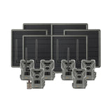 Spypoint Flex-M Trail Camera 6-Pack with Solar Panels and Card Reader (13 Items)