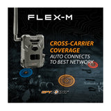 Spypoint Flex-M Trail Camera 6-Pack with Solar Panels and Card Reader (13 Items)