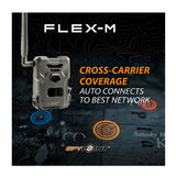 Spypoint Flex-M Trail Camera 10-Pack with Solar Panels and Reader (21 Items)