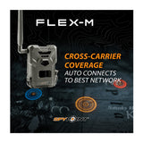 Spypoint Flex-M Trail Camera 2-Pack with 5W Solar Panels and Reader (5 Items)
