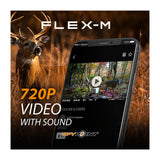 Spypoint Flex-M Trail Camera 4-Pack with 5W Solar Panels and Reader (9 Items)