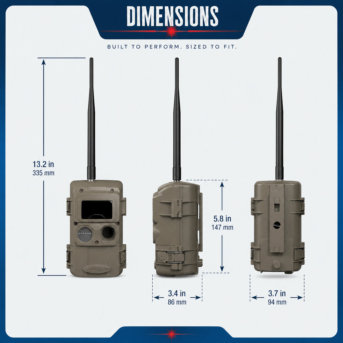 Cuddeback CuddeLink IR Camera (6 Total) with Cell Home, Power Bank and Accessories Bundle